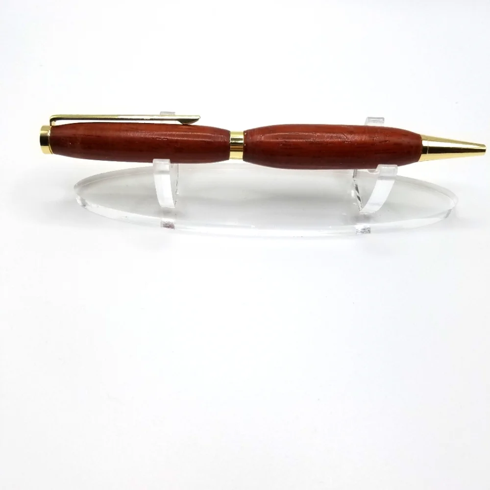 Hand Crafted Cherry Wood and Chrome Fittings Writing Pen